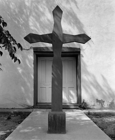 CROSS AND DOOR, CAÑONCITO, NEW MEXICO