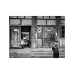 GIRL AND DOOR, PINGYAO, CHINA