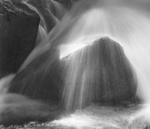ROCK AND SPRAY, MIDDLE FORK OF THE TUOLUMNE RIVER, YOSEMITE