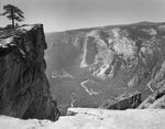 TAFT POINT FROM THE FISSURES, YOSEMITE